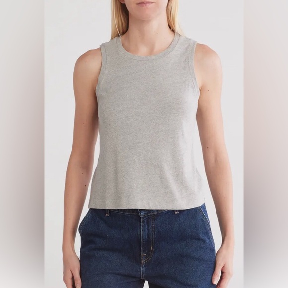 NWT L'AGENCE Mikaela Crop Tank - Picture 1 of 5